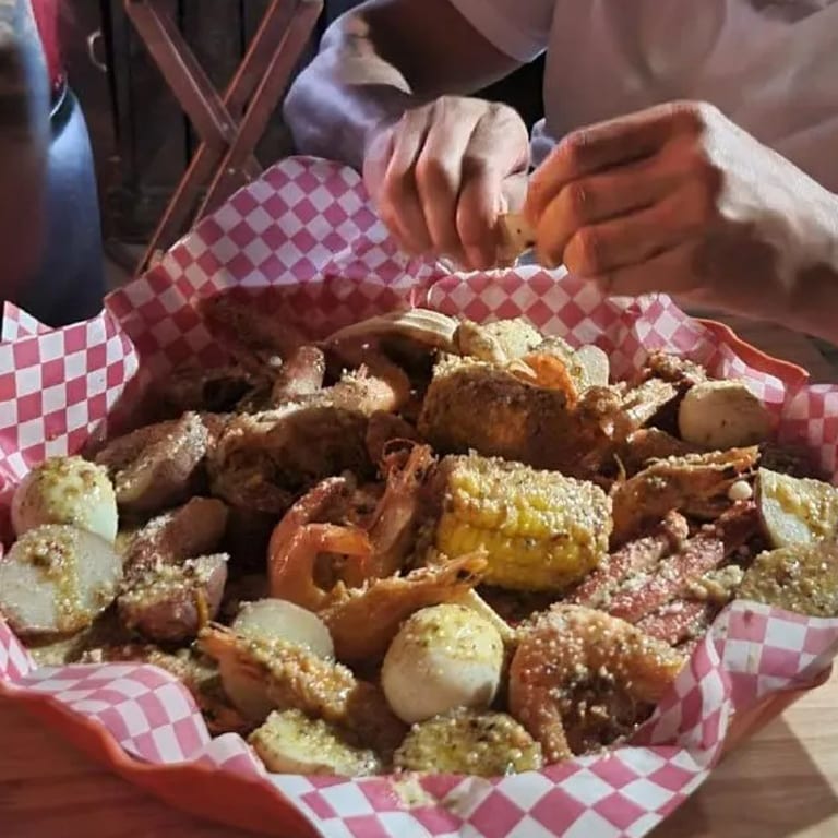 Award-Winning Gumbo and Seafood Plates